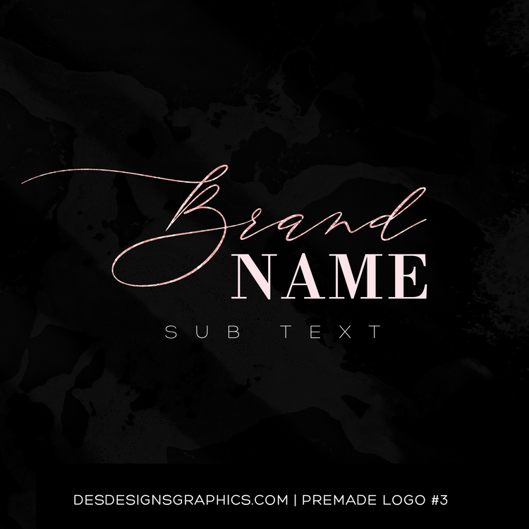 PREMADE LOGOS